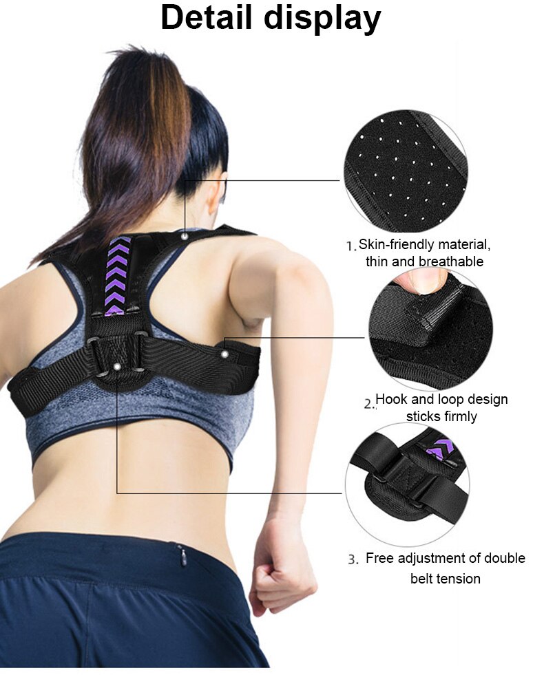 Spine Align Posture Corrector - Health And Glow